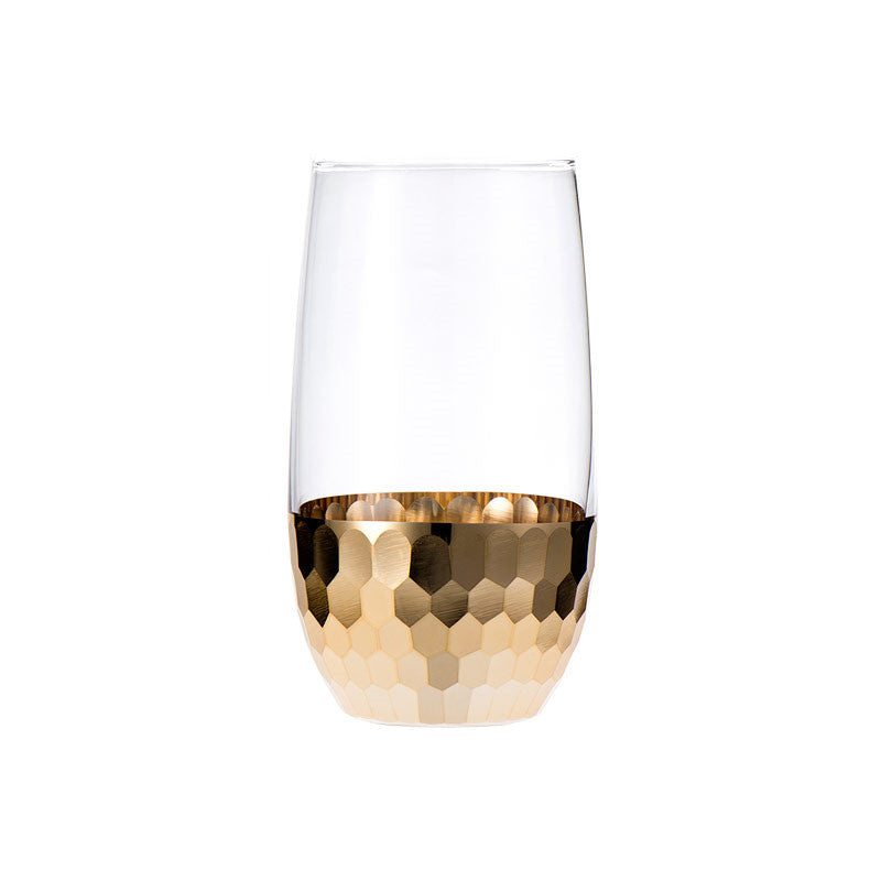 Luxury Gold-Plated Glass